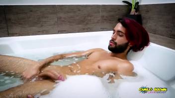 Camilo Brown Caught Playing With a Vibrator In The Jacuzzi What's He Doing?